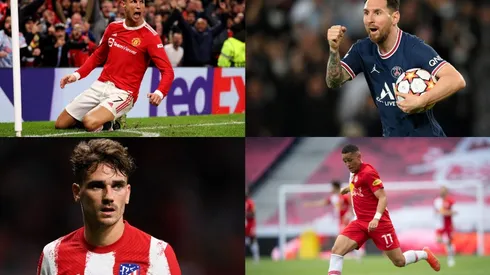 Algunas figuras de la tercera jornada de la Champions League.