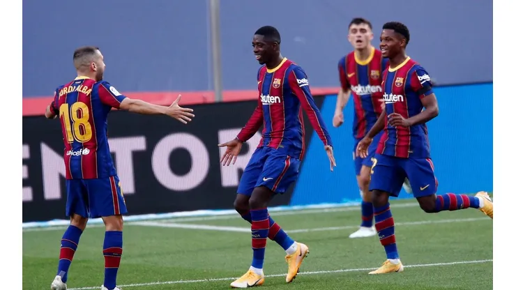 Un jugador de Barcelona, camino a Newcastle.