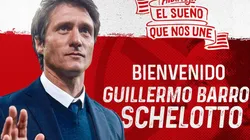 Barros Schelotto en imagen de presentación.