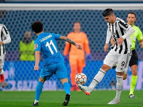 Un cabezazo salvador: Juventus anotó al final del partido y venció a Zenit
