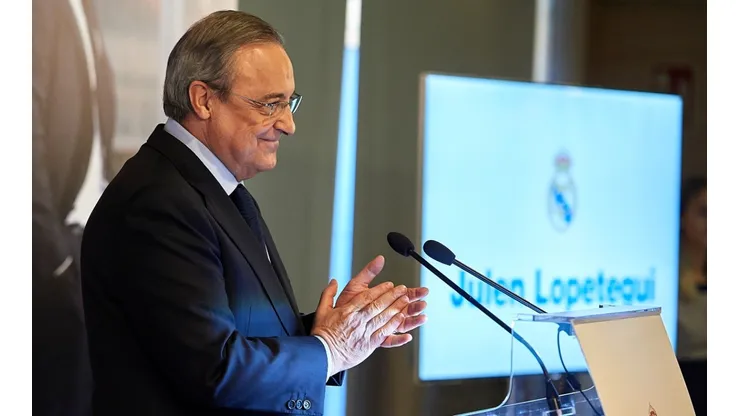 Florentino Pérez, presidente de Real Madrid.