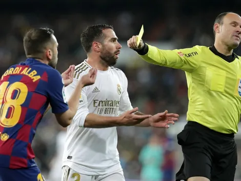 ¿Quién es el árbitro para Barcelona vs. Real Madrid?