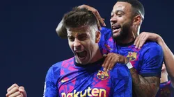 Gerard Piqué marcó el único gol del partido.