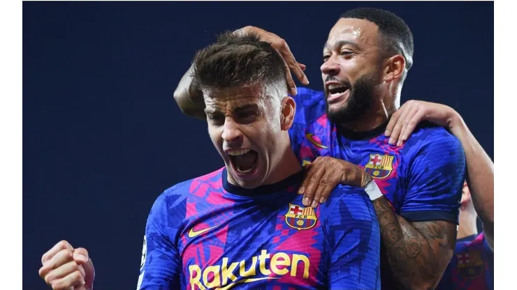 Gerard Piqué marcó el único gol del partido.