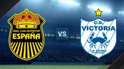 Real España vs. Victoria