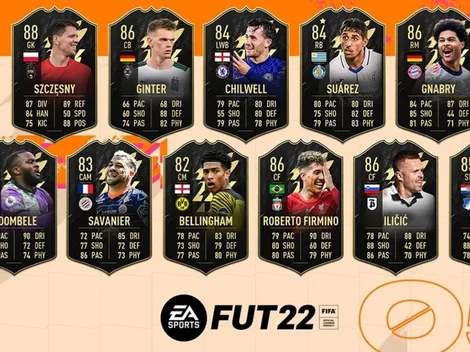 Nuevas cartas IF para Firmino, Gnabry y Ansu Fati en el TOTW 5 del FIFA 22