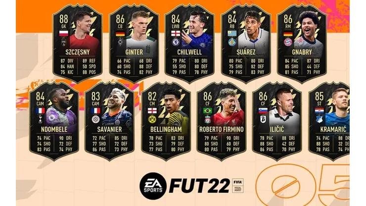 FIFA 22: Equipo de la Semana 5 del Ultimate Team