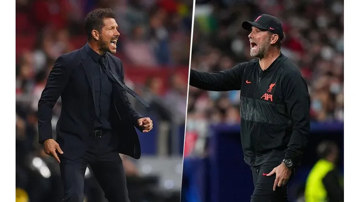 Simeone y Klopp, en Champions.