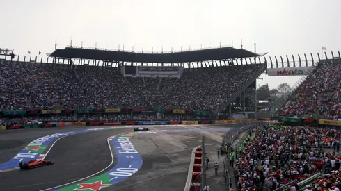 La vista hacia lo que fue una gran convocatoria en 2019 del Gran Premio de México (Foto: Getty Images).