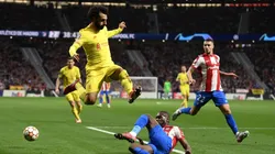 Mohamed Salah marcó un doblete ante Atlético de Madrid.