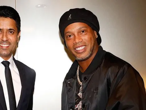 Ronaldinho y su día con PSG: le dio más magia a Messi y tuvo reconocimiento