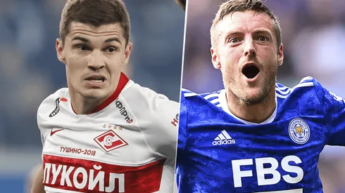 Spartak Moscú vs. Leicester City por la Europa League (Foto: Getty Images).