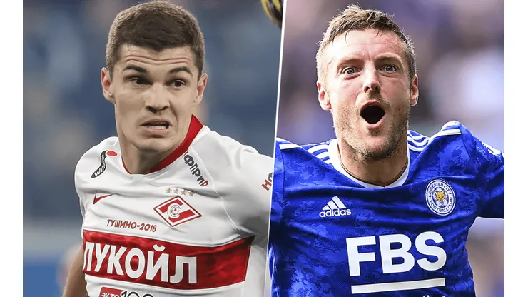 Spartak Moscú vs. Leicester City por la Europa League (Foto: Getty Images).