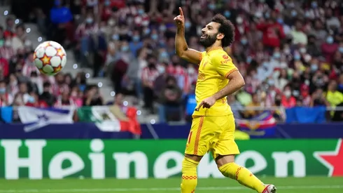 Mohamed Salah, autor de un doblete para Liverpool.
