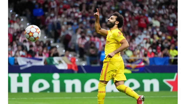 Mohamed Salah, autor de un doblete para Liverpool.