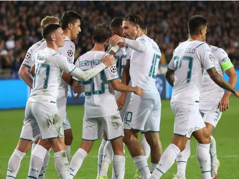 Manchester City vapuleó a Brujas y puso las cosas en su lugar en el Grupo A