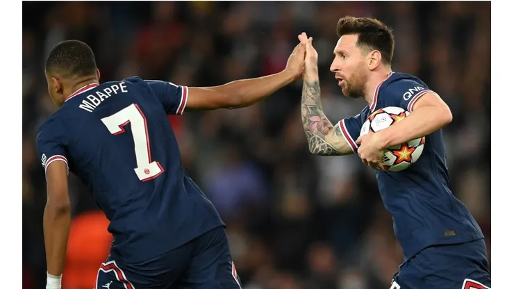 Messi y Mbappé, los héroes de PSG ante Leipzig en Champions League.