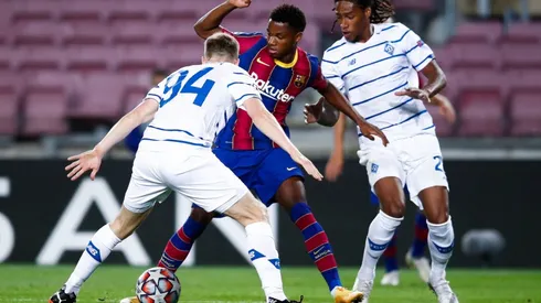 Imágenes del último Barcelona vs. Dinamo de Kiev.