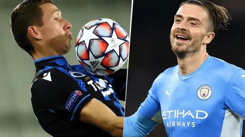 Brujas y Manchester City se enfrentan por la Champions League (Fotos: Getty).