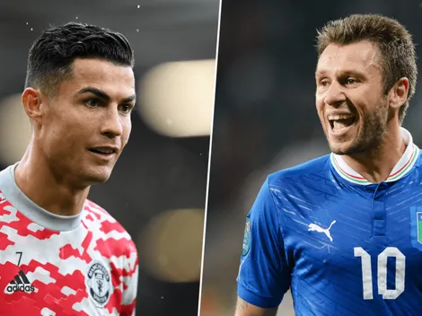 Antonio Cassano eligió a los cinco mejores de la historia y excluyó a Cristiano Ronaldo