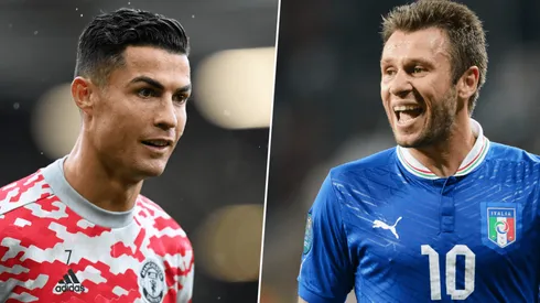 Cristiano Ronaldo y Antonio Cassano.