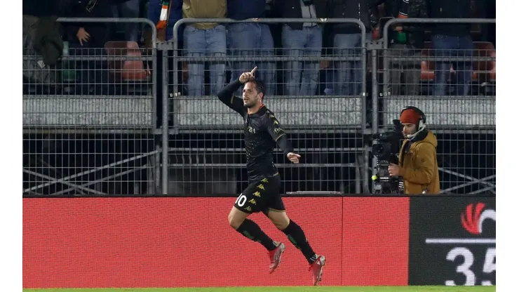 Mattia Aramu , el autor del gol de Venezia.