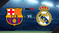 Barcelona vs. Real Madrid por el Clásico español de LaLiga.
