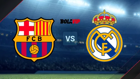 Barcelona vs. Real Madrid por el Clásico español de LaLiga.