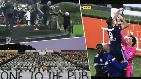 Las imágenes más curiosas de la A-League.