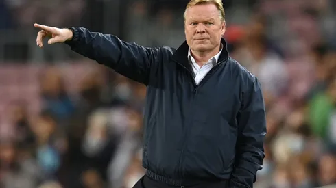 Ronald Koeman, entrenador de Barcelona.