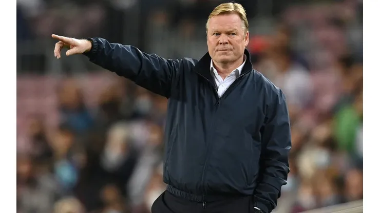 Ronald Koeman, entrenador de Barcelona.