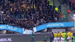 Accidente en la Eredivisie.
