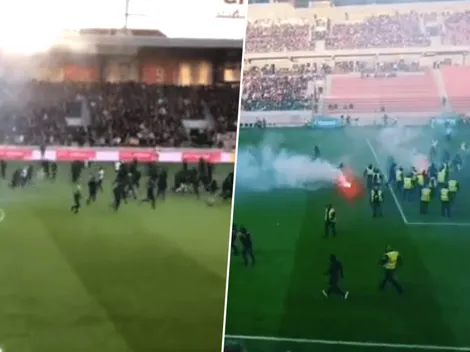 El clásico de Eslovaquia se suspendió por enfrentamientos entre los hinchas