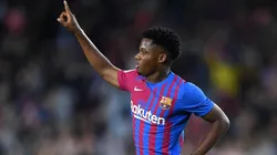 Ansu Fati volvió a convertir para Barcelona.