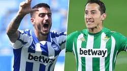 Alavés y Betis se enfrentan por La Liga (Fotos: Getty).