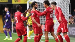 Salah la rompió en la goleada del Liverpool ante Watford.