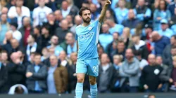 Bernardo Silva anotó el primero para la victoria de Manchester City