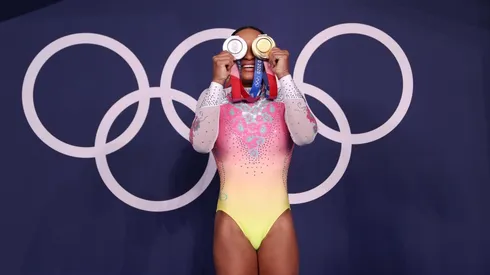 Rebeca Andrade, doble medallista olímpica en Tokio 2020