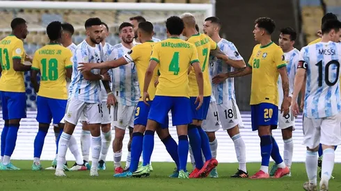 Foto de la final de Copa América 2021.