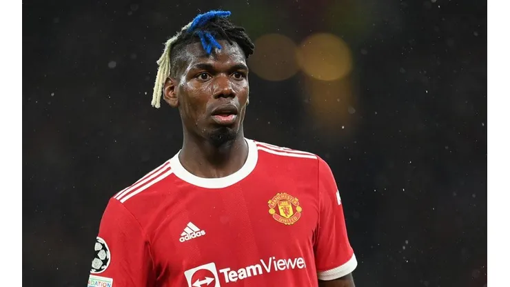 Pogba con Manchester United.