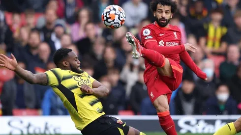 Mohamed Salah convirtió un golazo para poner en debate si es el mejor jugador del mundo.