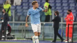 Ciro Immobile, autor del primer gol de Lazio.