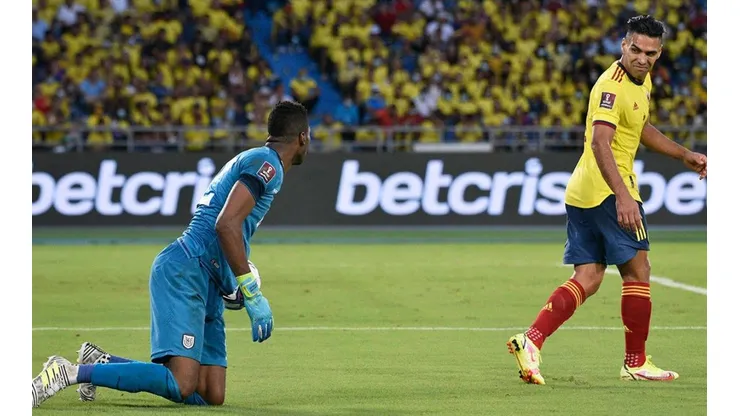Falcao con Domínguez.