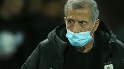 Óscar Washington Tabárez, entrenador de Uruguay.