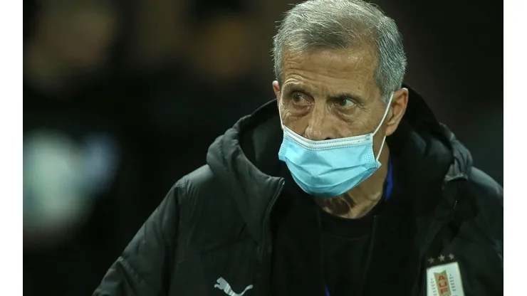 Óscar Washington Tabárez, entrenador de Uruguay.