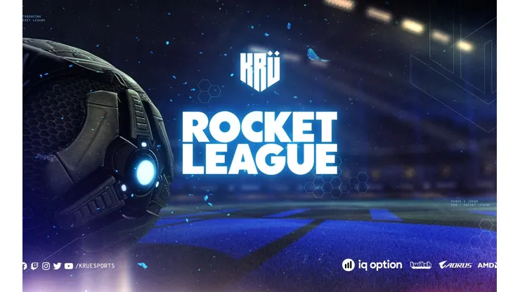 KRÜ Esports, el club del Kun Agüero, presenta su equipo de Rocket League