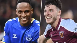 Everton vs. West Ham por la Premier League (Foto: Getty Images).
