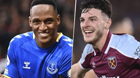 Everton vs. West Ham por la Premier League (Foto: Getty Images).