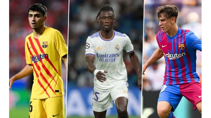 Pedri, Camavinga y Gavi, grandes candidatos a ganar el Golden Boy.