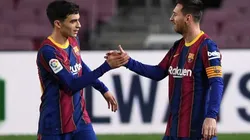 Pedri no se olvida de Messi y es su candidato al Balón de Oro